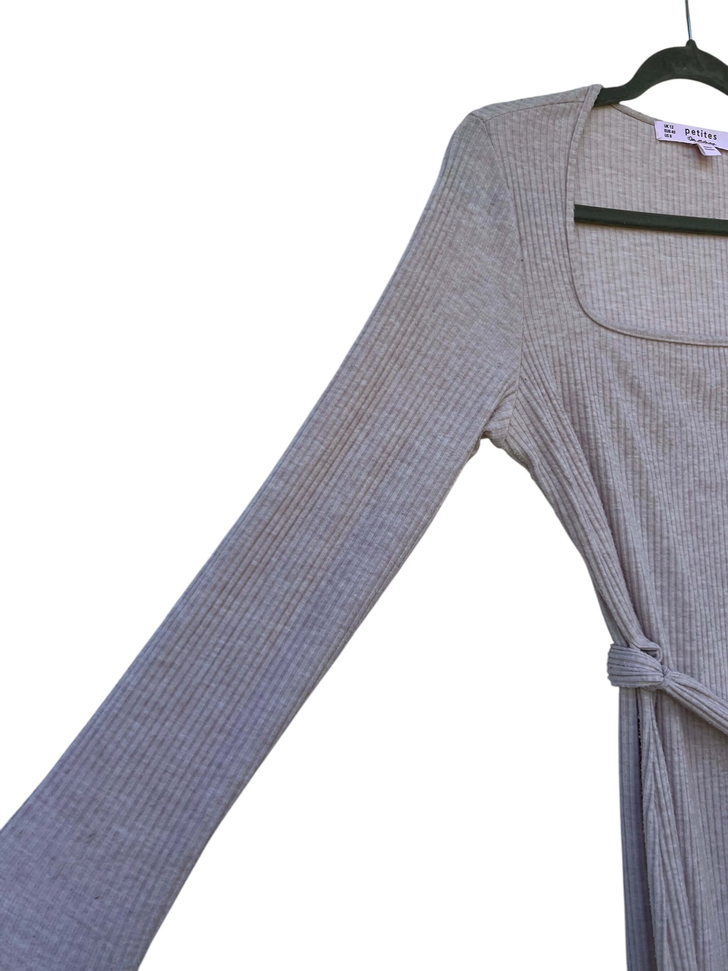 Miss Selfridge Petites Ribbed Knit Dress, Sz 12
