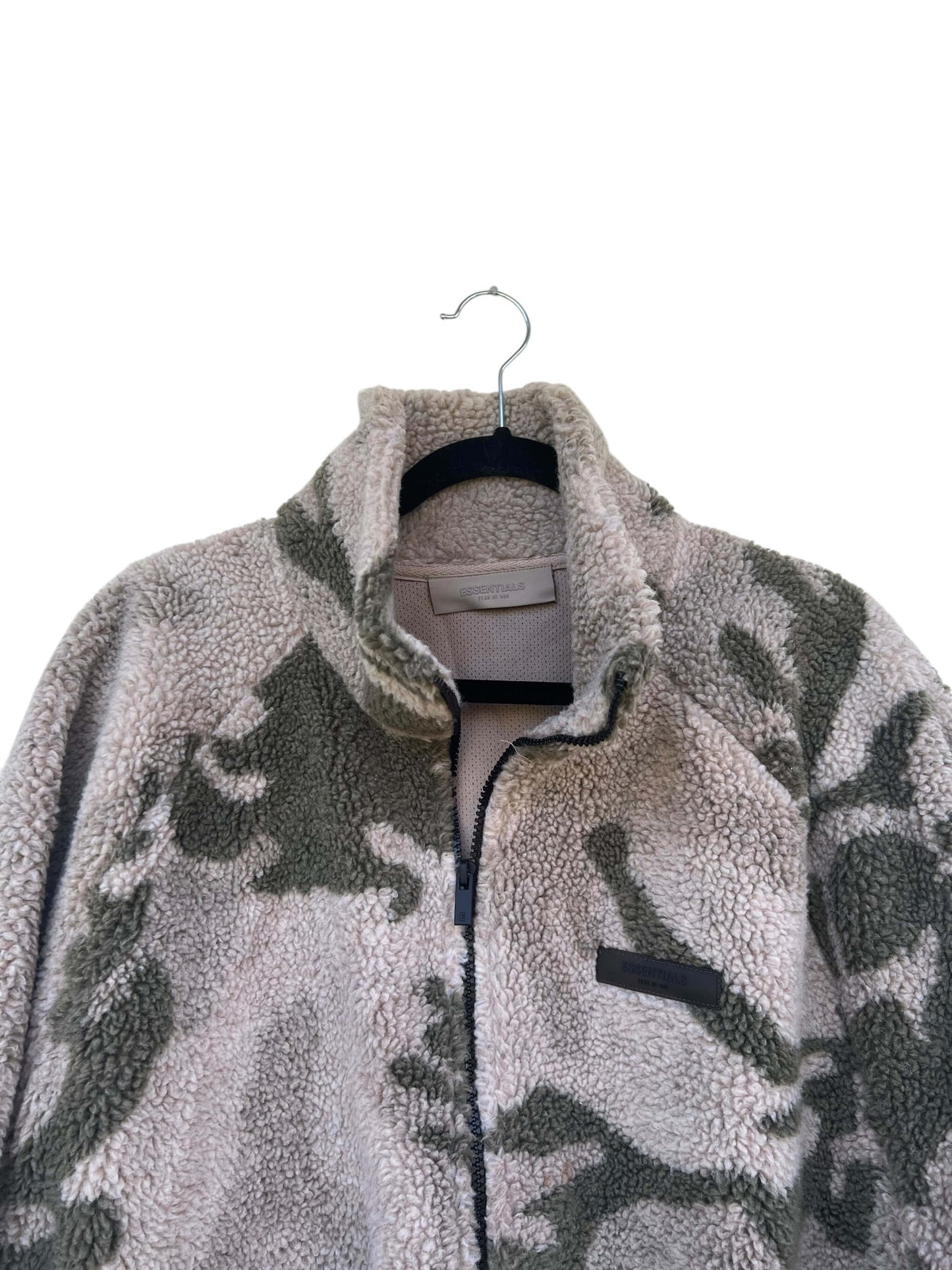 Essentials Fear Of God Fleece Jacket, Sz M