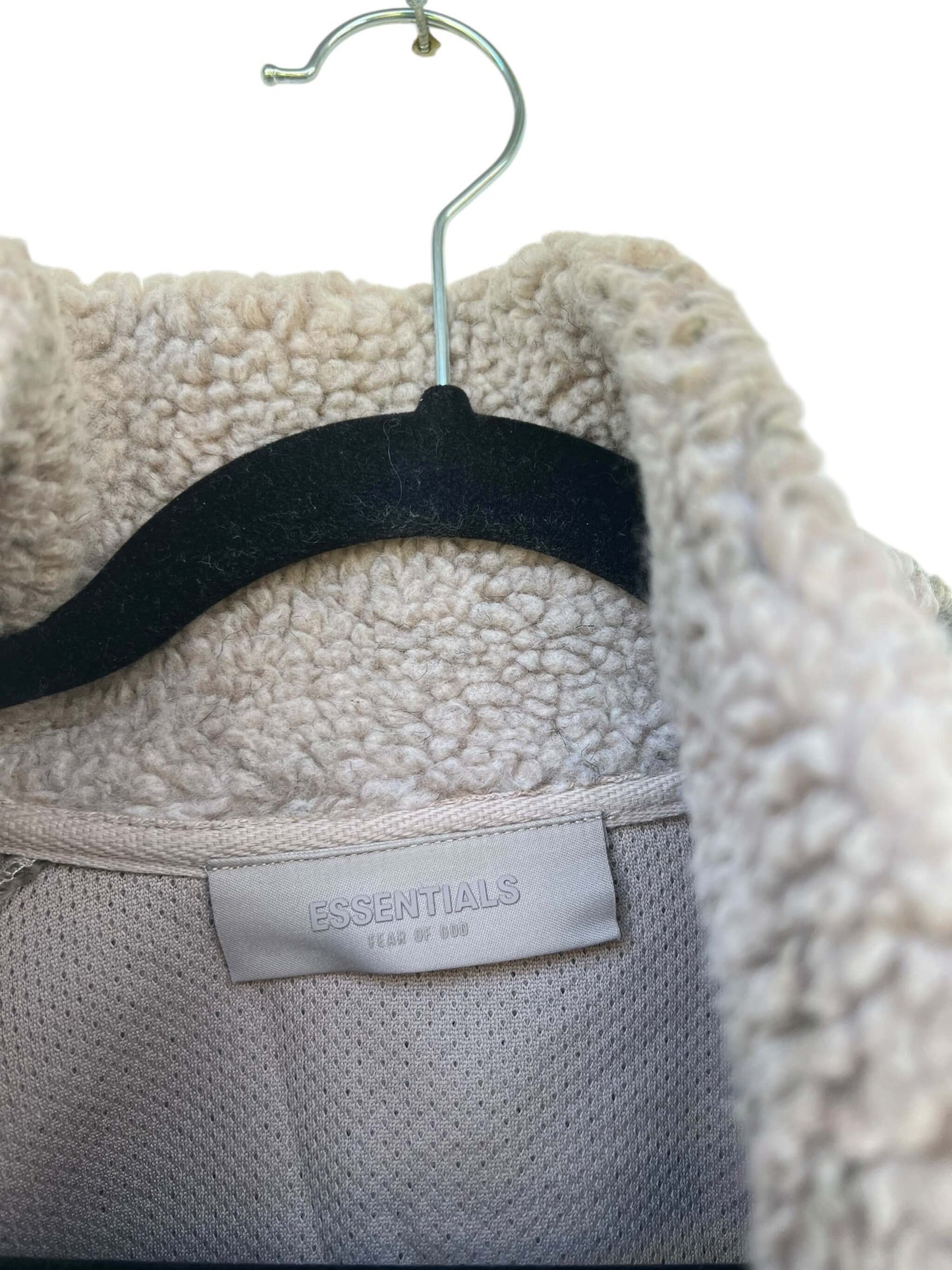 Essentials Fear Of God Fleece Jacket, Sz M