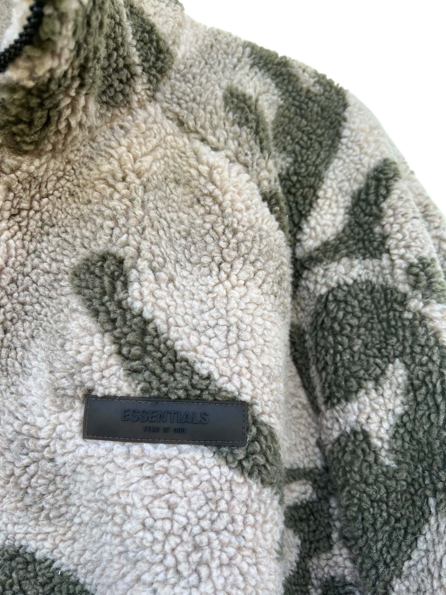 Essentials Fear Of God Fleece Jacket, Sz M
