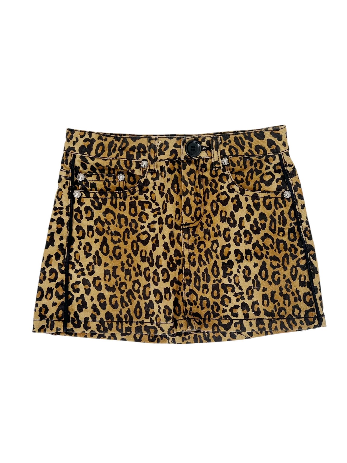 ZARA Leopard Skirt, Age 6
