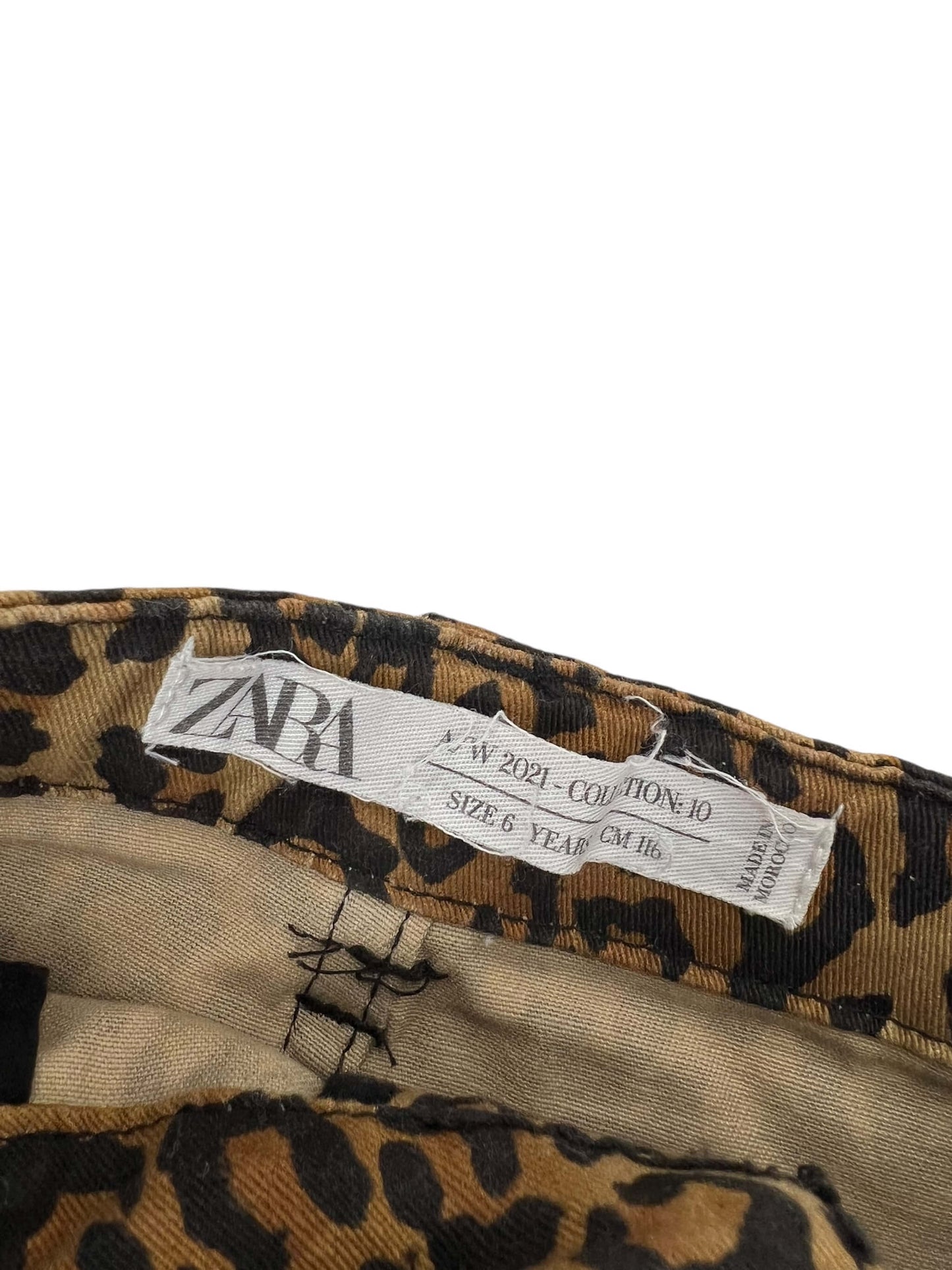 ZARA Leopard Skirt, Age 6