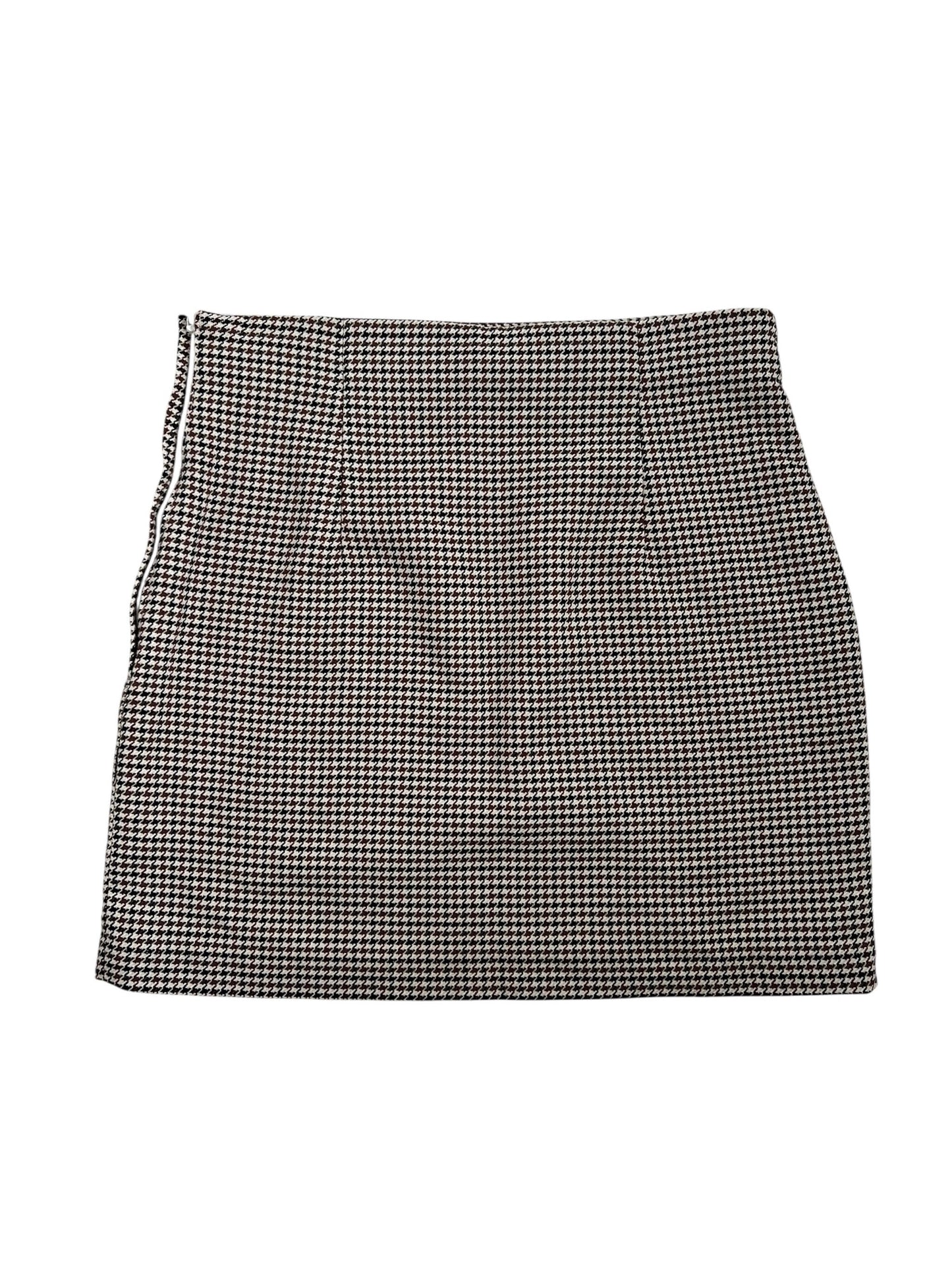 H&M Houndstooth Skirt, Sz 12