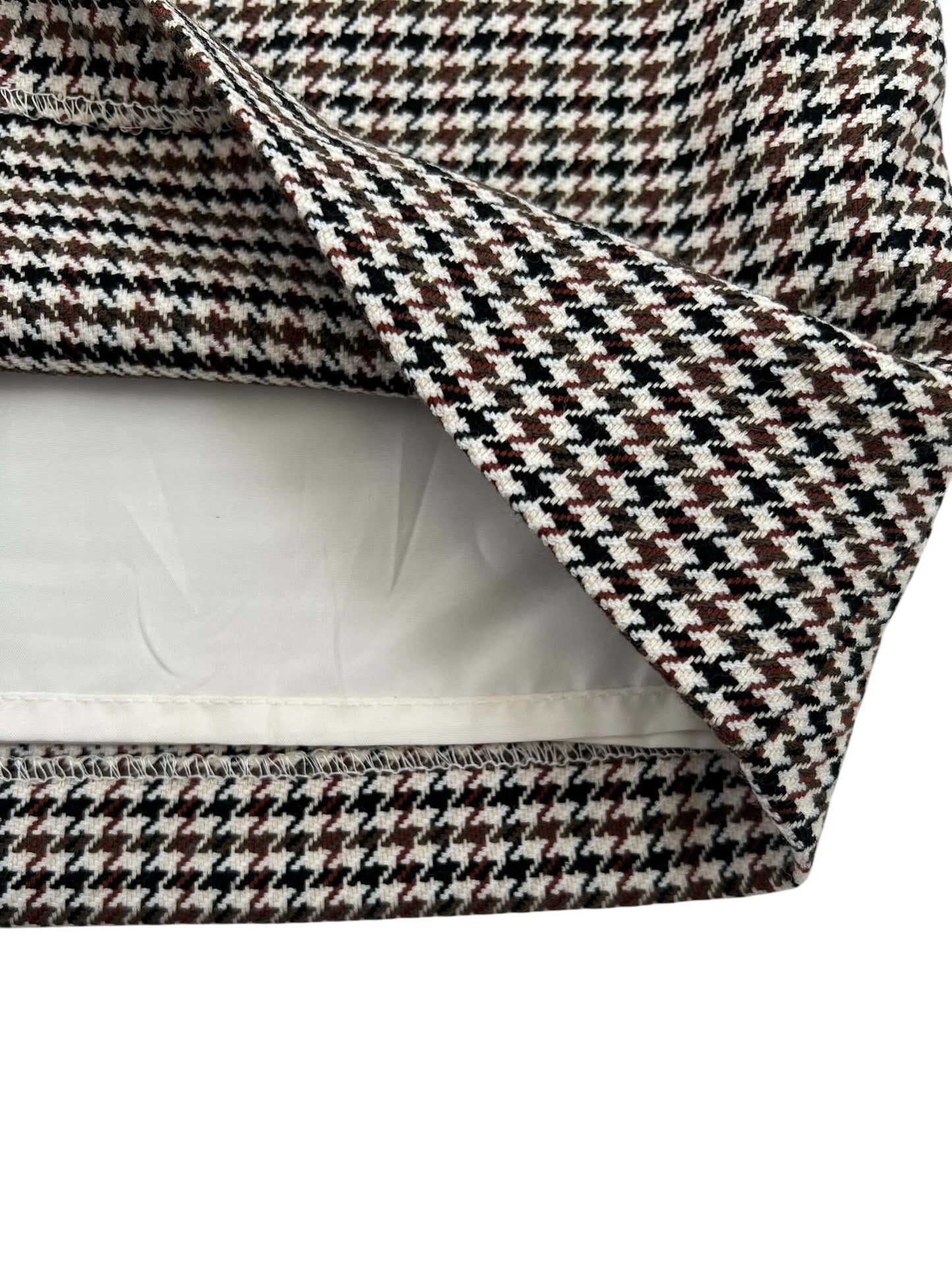H&M Houndstooth Skirt, Sz 12