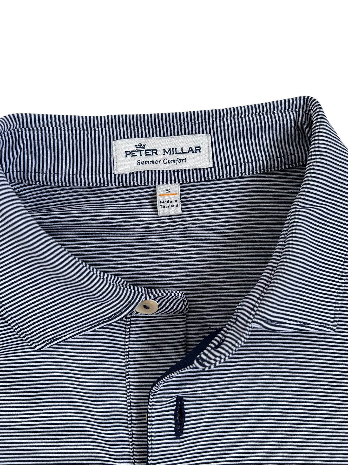 Peter Millar Striped Polo, Sz S