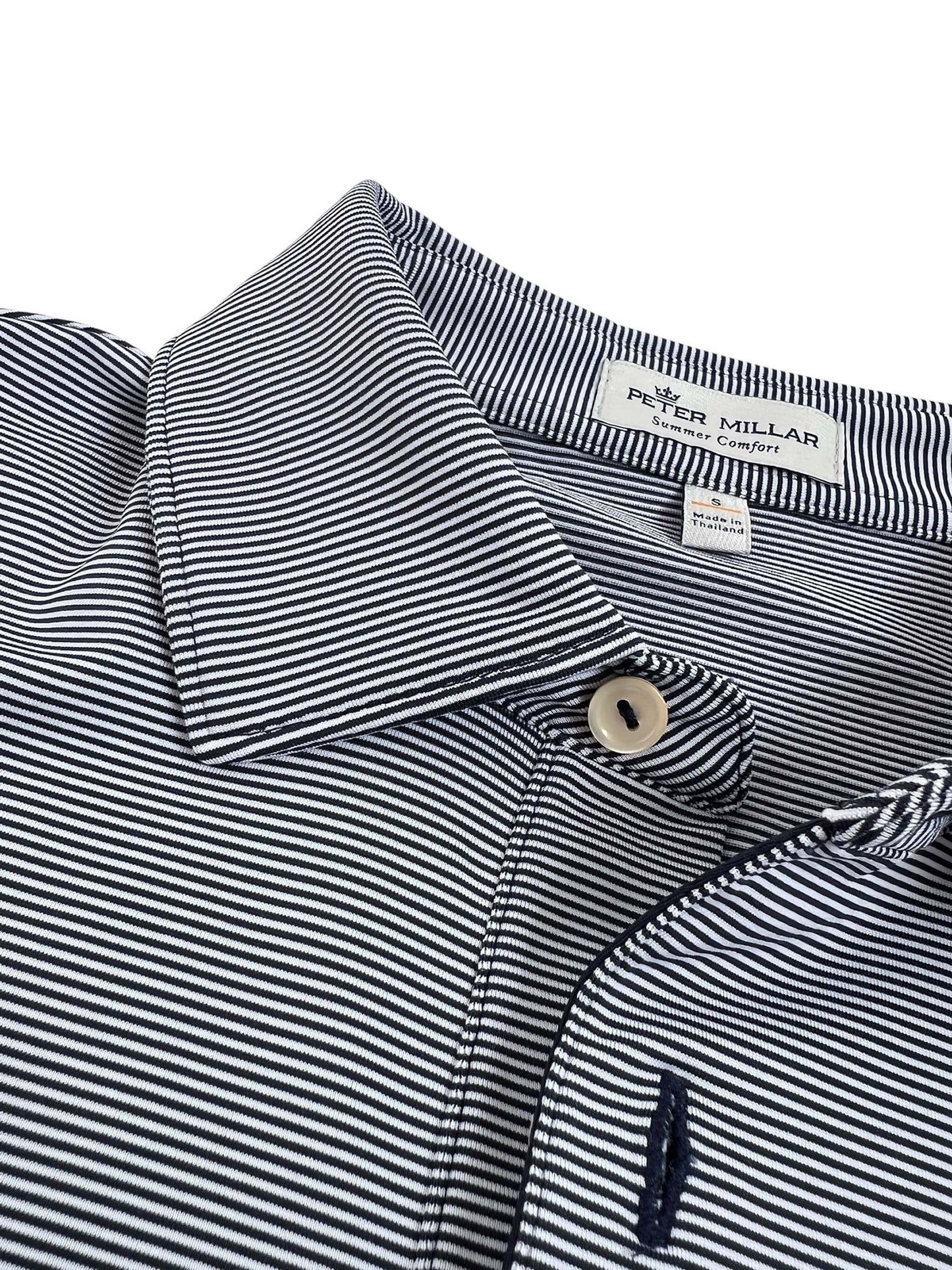 Peter Millar Striped Polo, Sz S