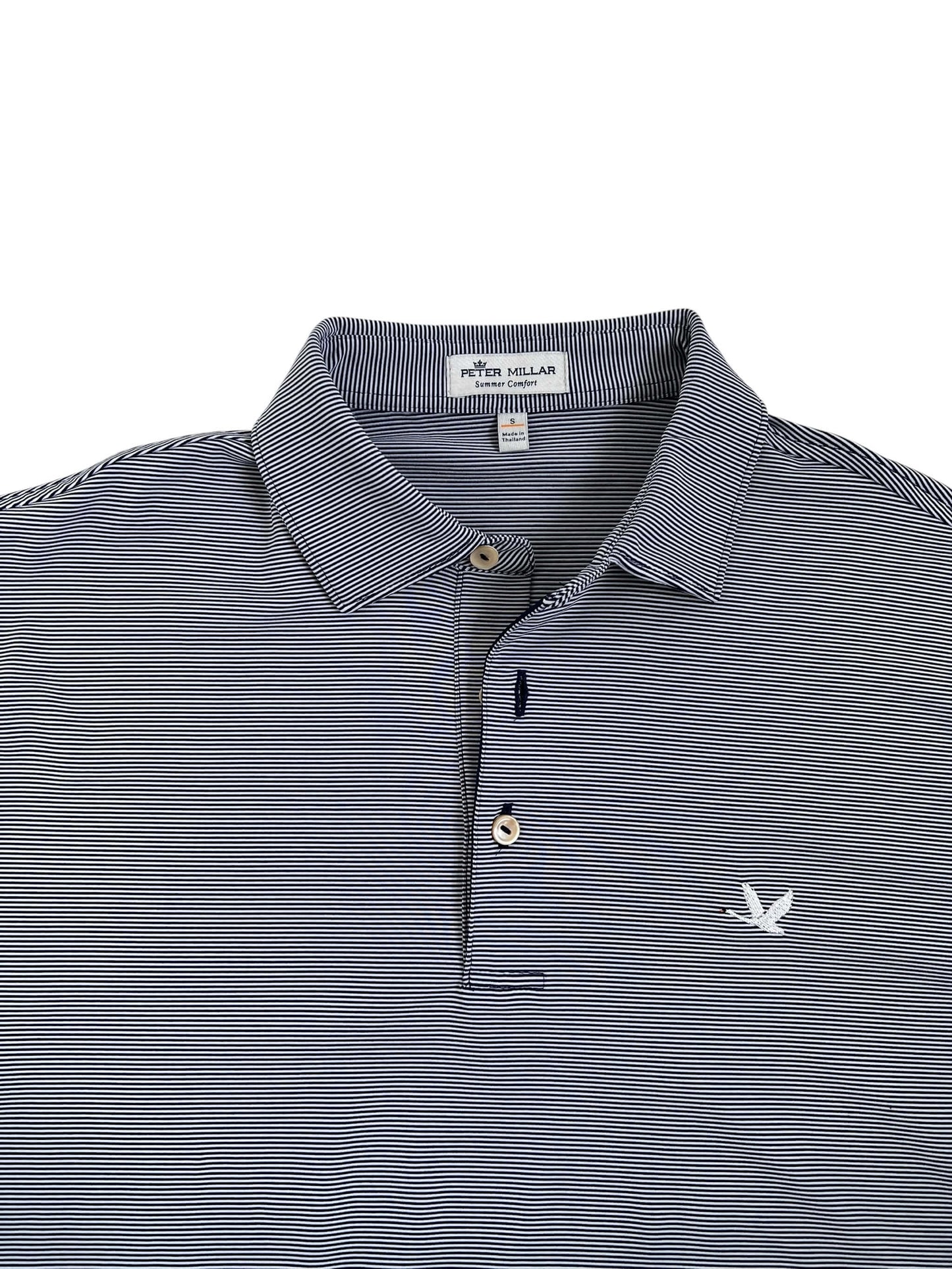 Peter Millar Striped Polo, Sz S