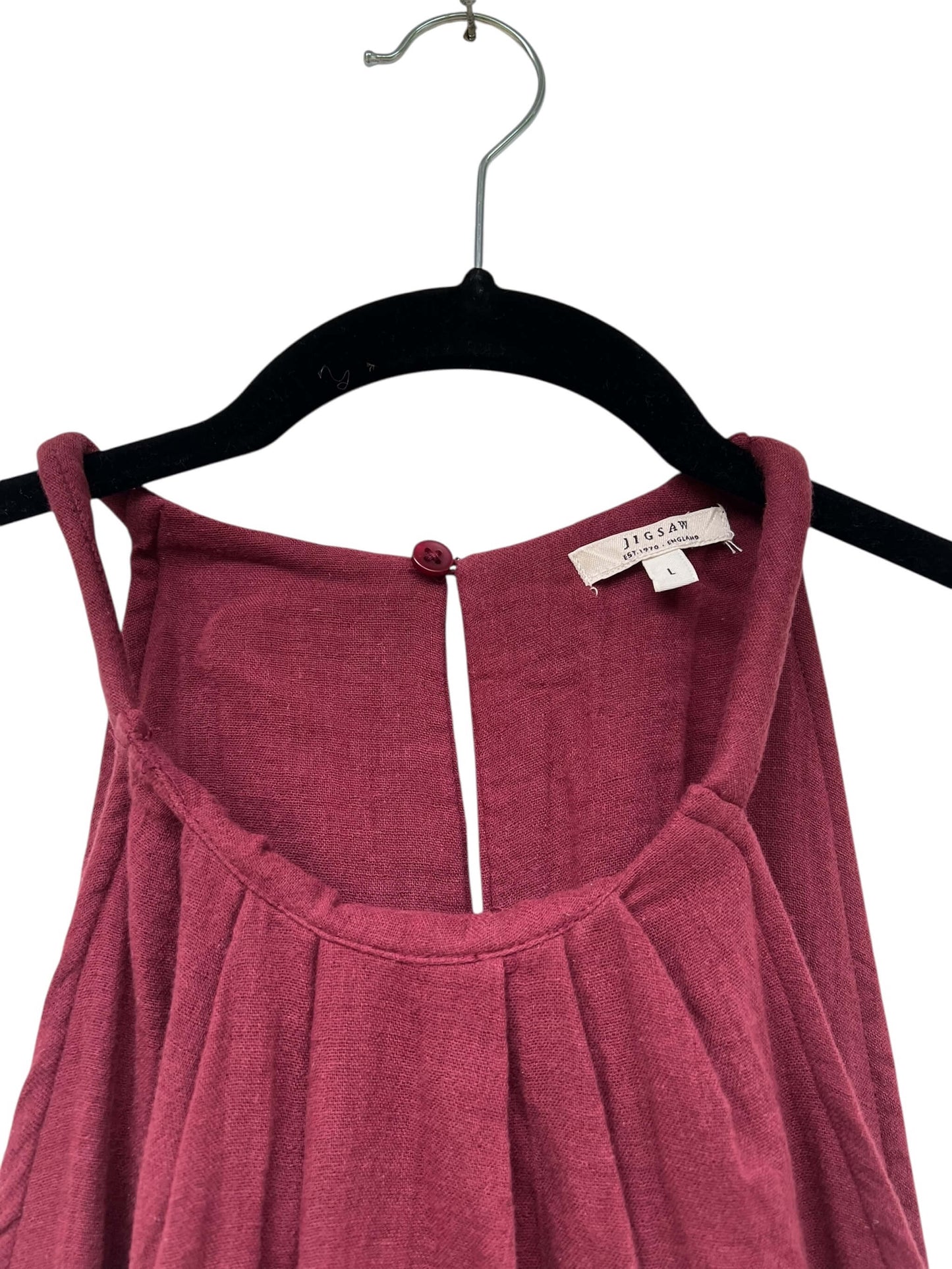 Jigsaw Cheesecloth Dress, Sz L