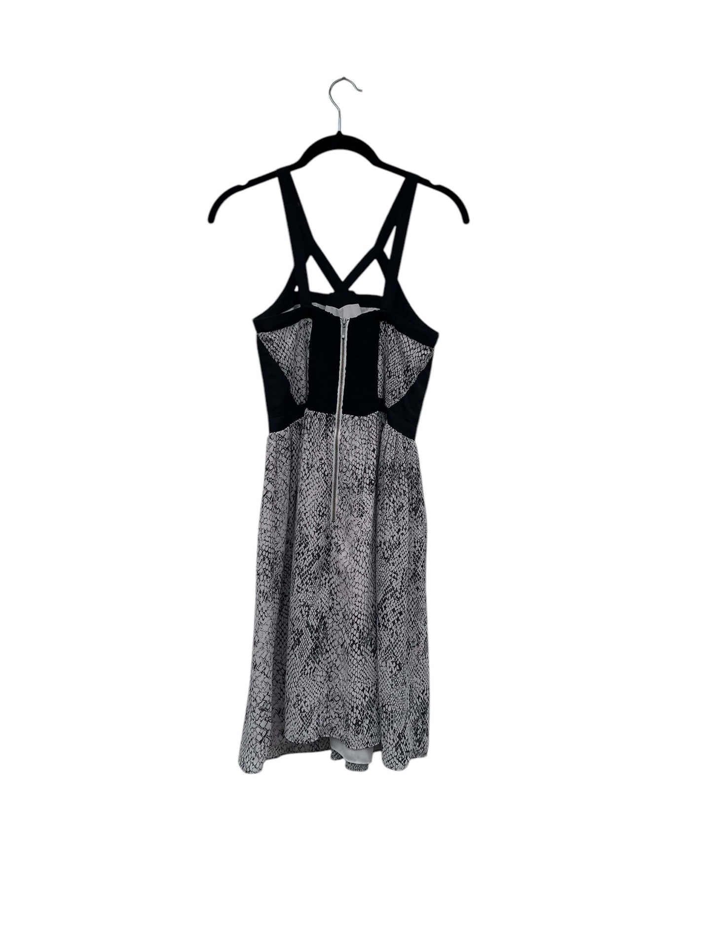Coast Snakeskin Print Dress, Sz 8