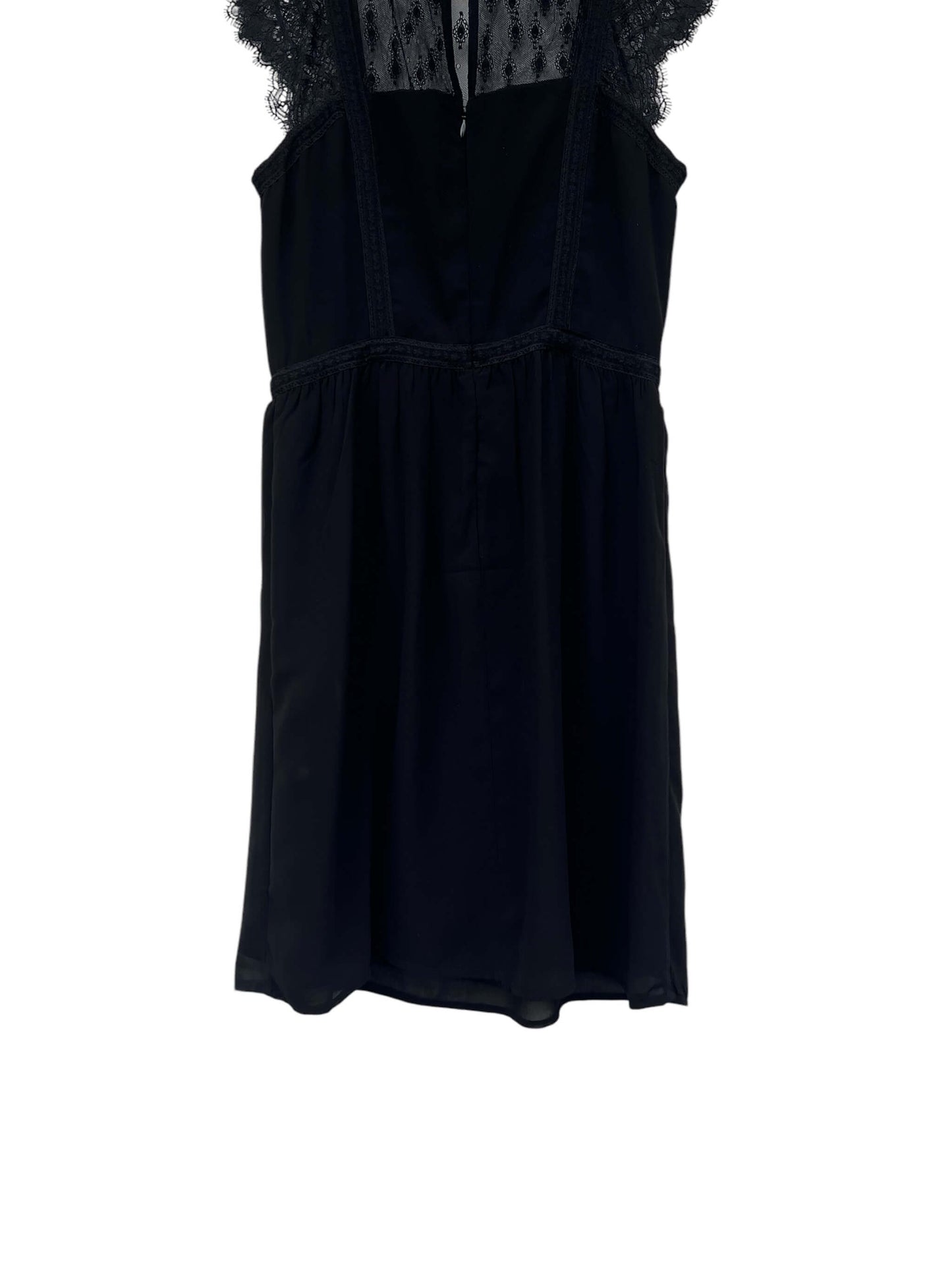 H&M Chiffon & Lace Dress, Sz 36