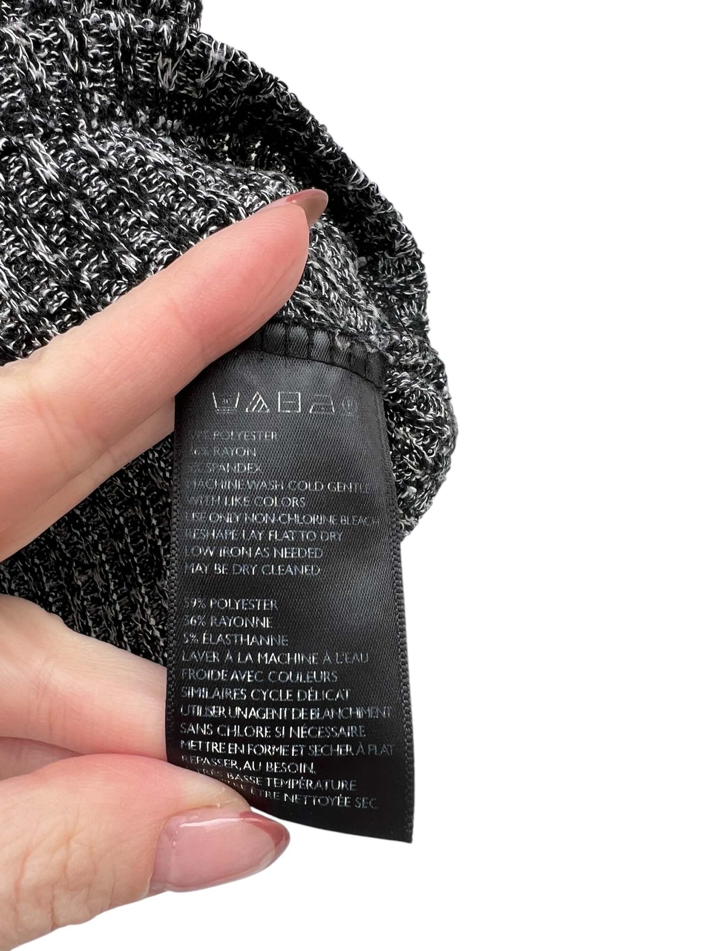 Sparkle & Fade Turtle Neck Top, Sz S