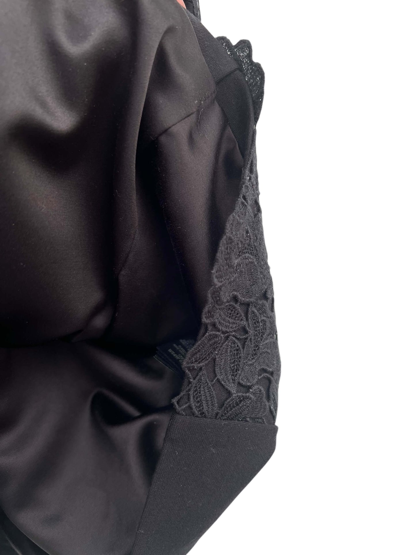 Ted Baker Jersey & Lace Dress, Sz 1