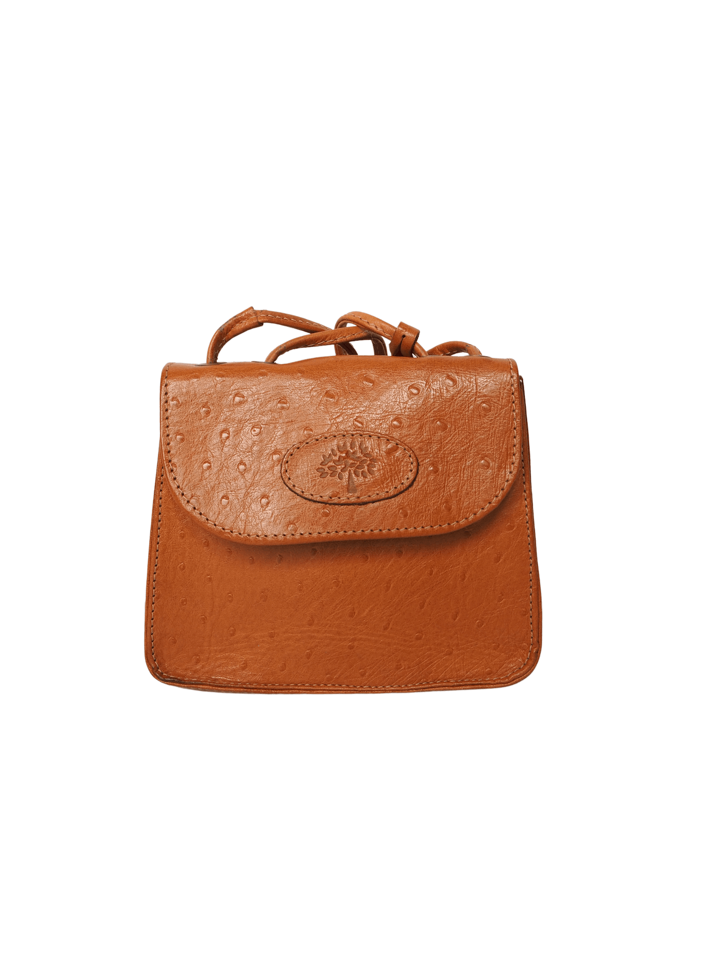 Mulberry Vintage Ostrich Crossbody Bag