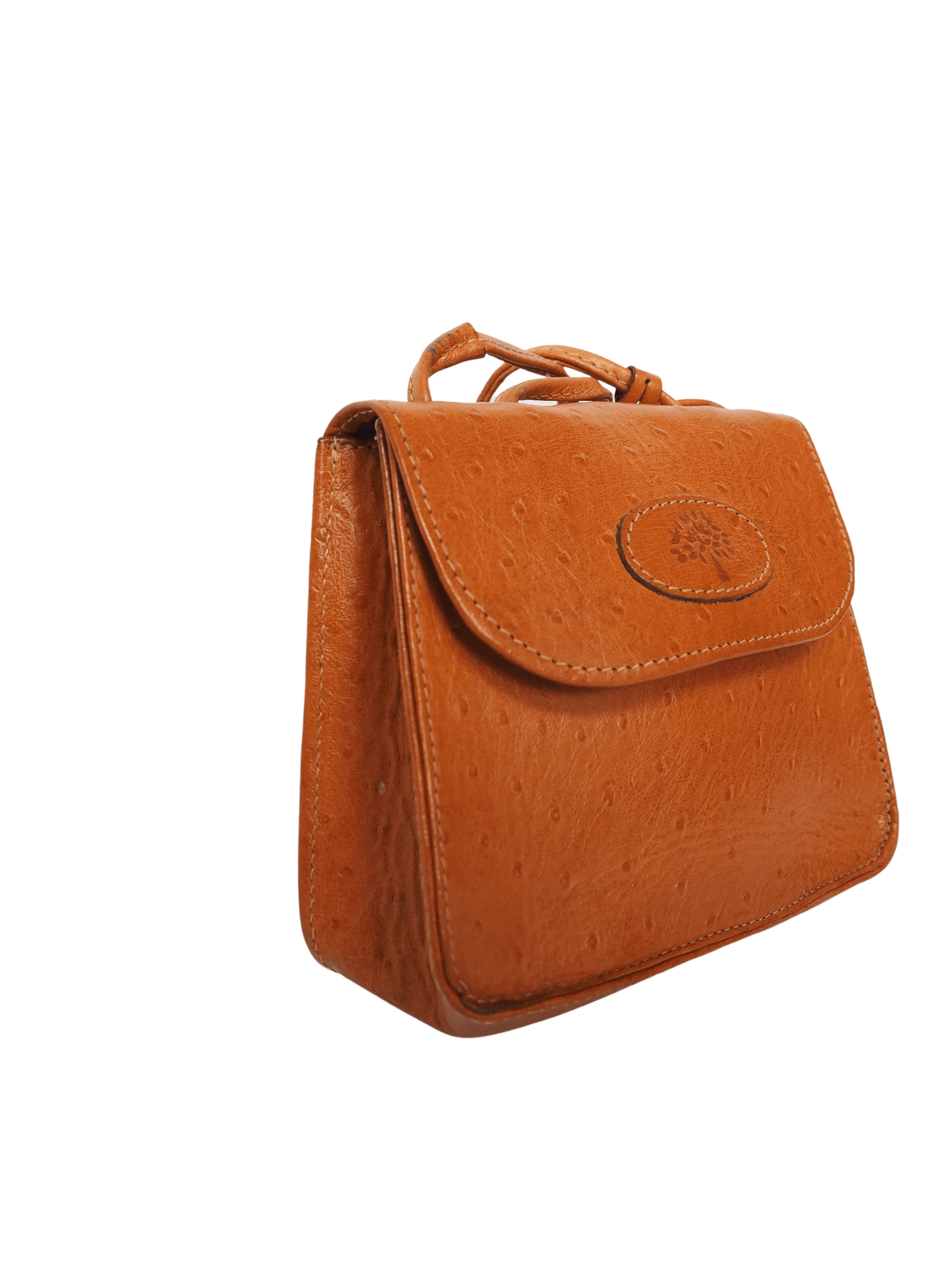 Mulberry Vintage Ostrich Crossbody Bag