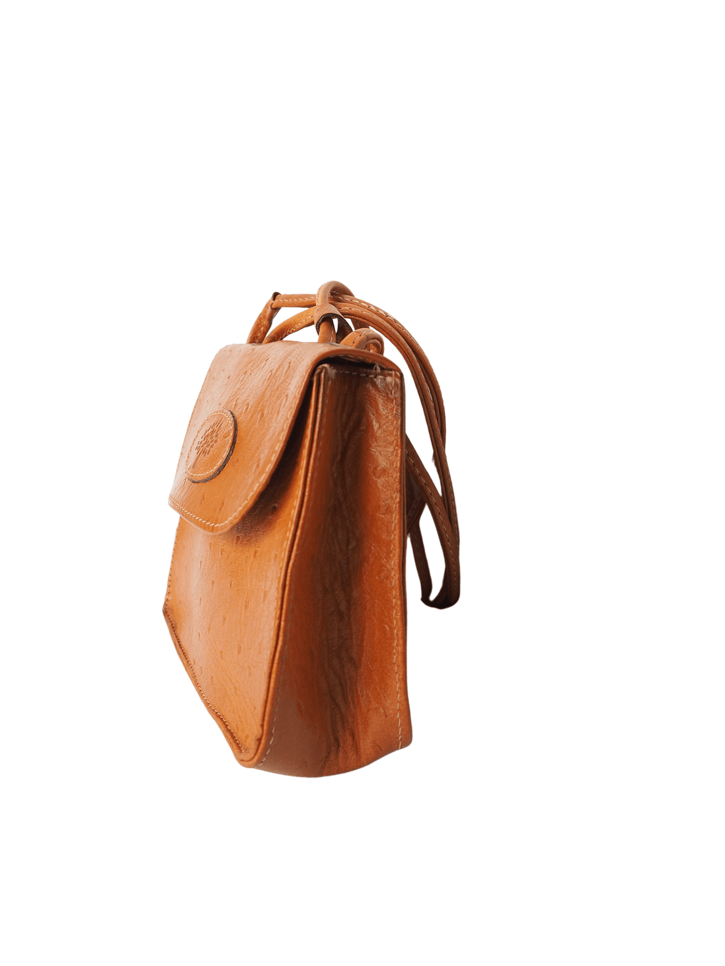 Mulberry Vintage Ostrich Crossbody Bag