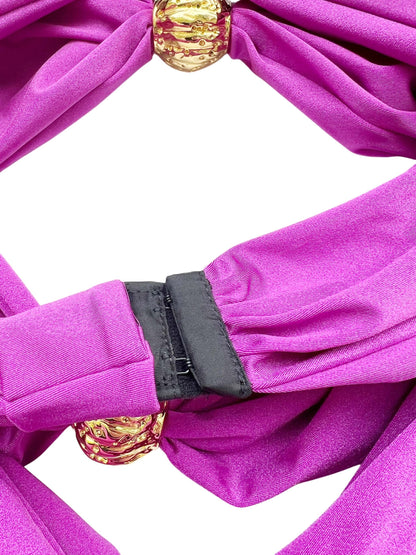 Silvia Store Lycra Jumpsuit, Sz 36 (New with Tags)