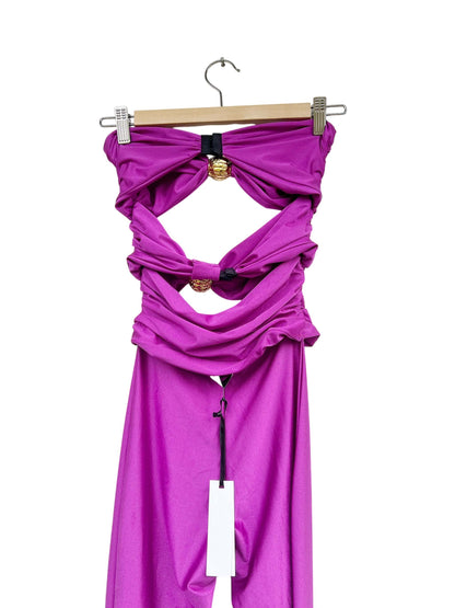 Silvia Store Lycra Jumpsuit, Sz 36 (New with Tags)