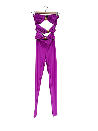 Silvia Store Lycra Jumpsuit, Sz 36 (New with Tags)