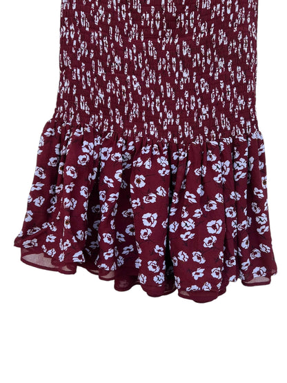 ZARA Smocked Mini Dress, Sz S