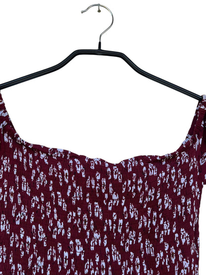 ZARA Smocked Mini Dress, Sz S