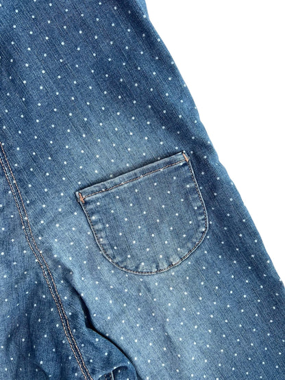 H&M Denim Polka Dot Dungarees, Age 3-4