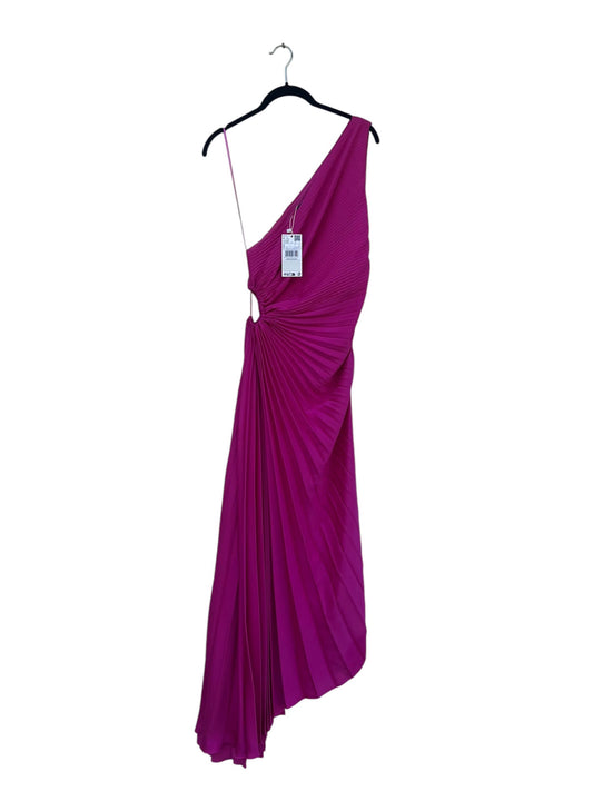 Mango Pleated Cut Out Dress, Sz S (New with Tags)