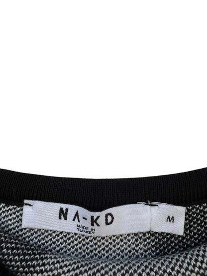 NA-KD Knitted Maxi Dress, Sz M