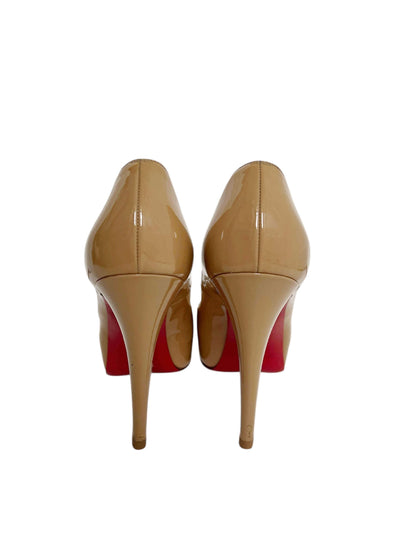 Christian Louboutin Platform Heels, Sz 38.5