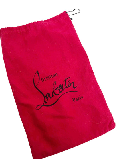 Christian Louboutin Platform Heels, Sz 38.5