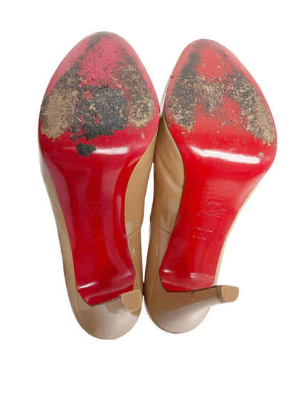 Christian Louboutin Platform Heels, Sz 38.5