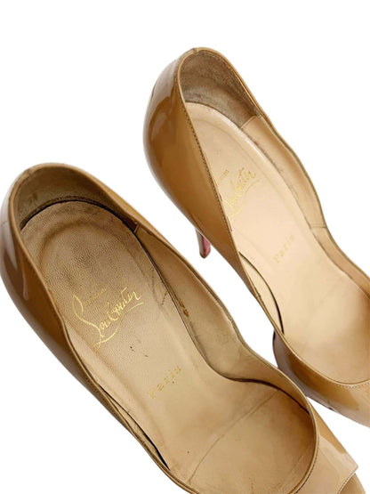 Christian Louboutin Platform Heels, Sz 38.5