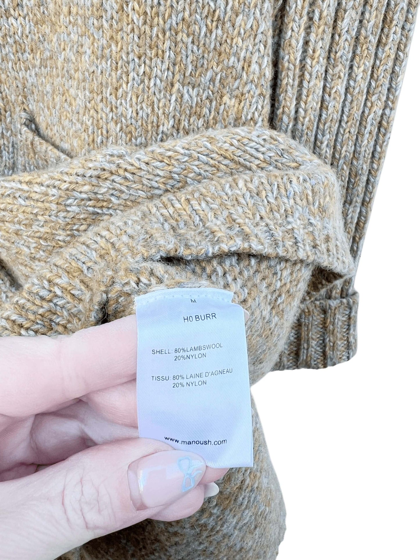 Manoush Wool Blend Dress, Sz M
