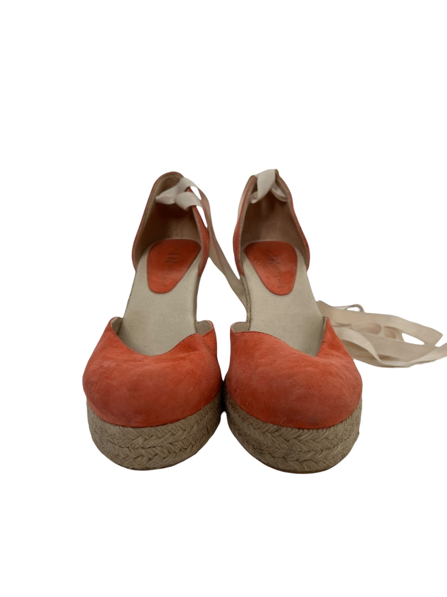 Dida Ritchie Suede Wedge Espadrille, Sz 38