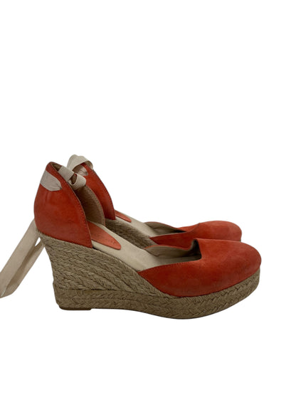 Dida Ritchie Suede Wedge Espadrille, Sz 38