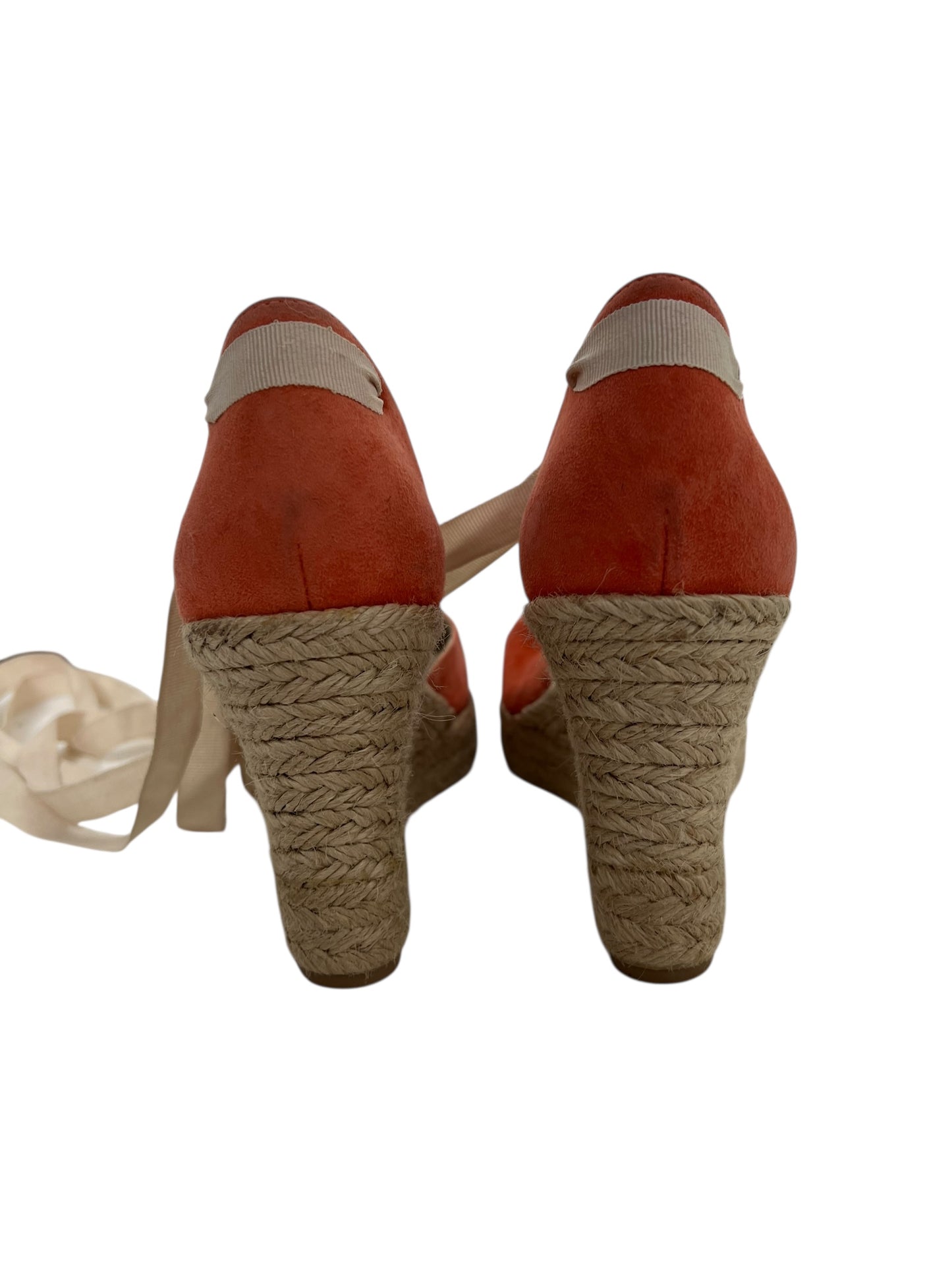 Dida Ritchie Suede Wedge Espadrille, Sz 38