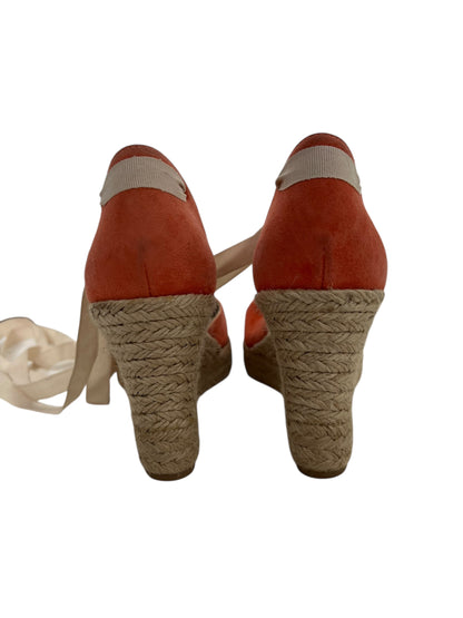 Dida Ritchie Suede Wedge Espadrille, Sz 38