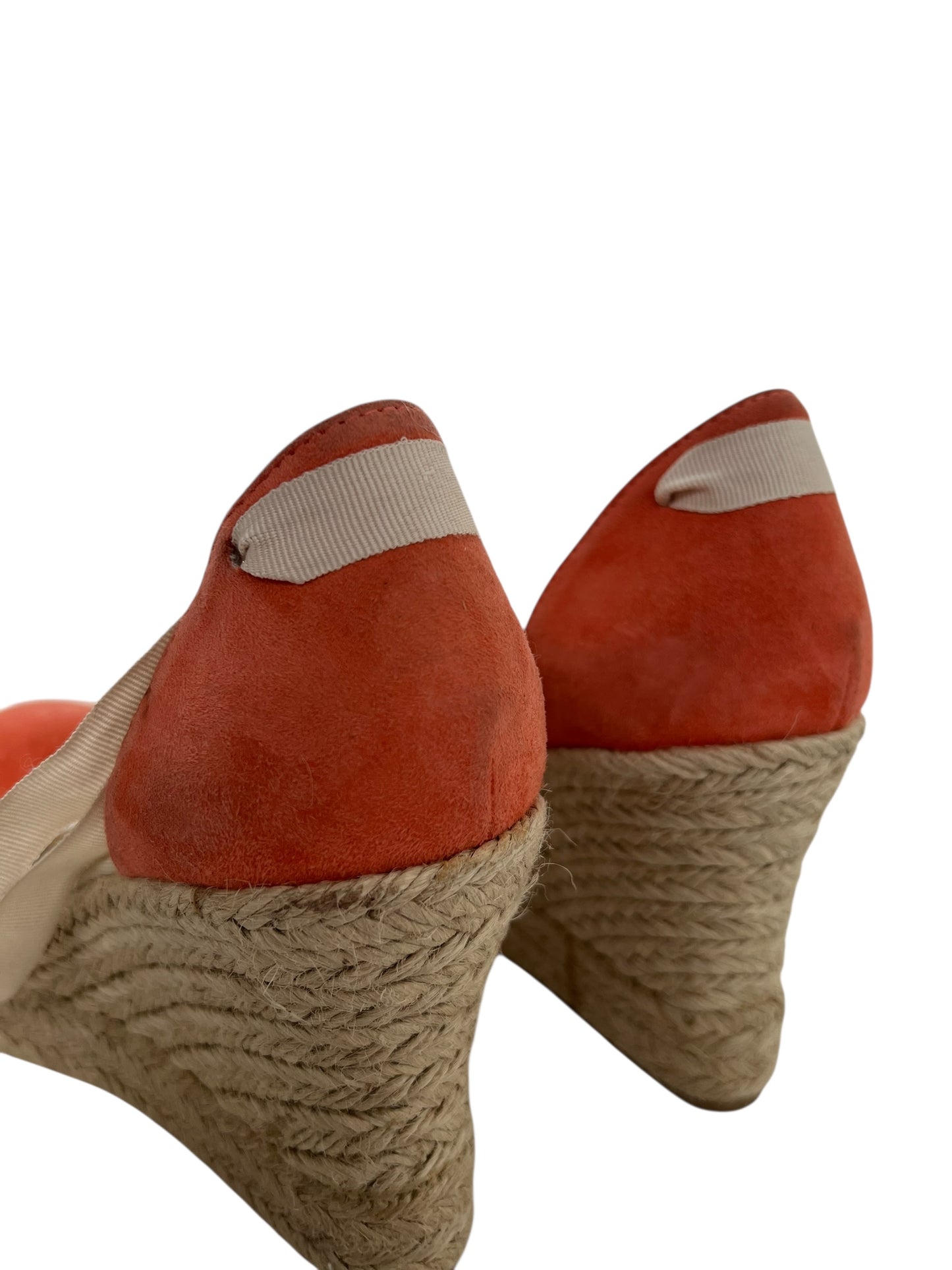 Dida Ritchie Suede Wedge Espadrille, Sz 38