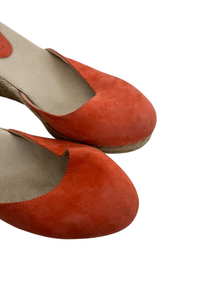 Dida Ritchie Suede Wedge Espadrille, Sz 38
