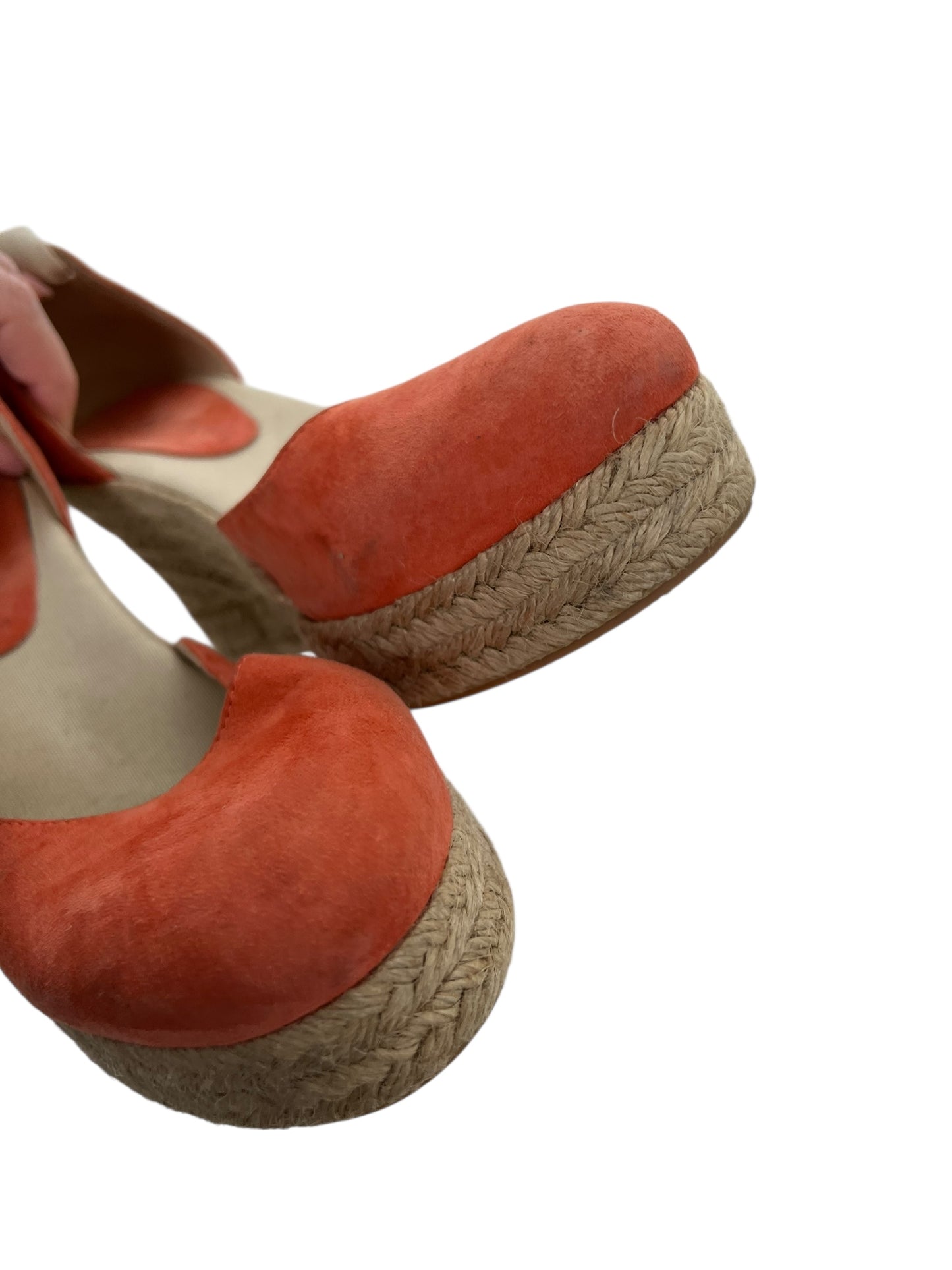 Dida Ritchie Suede Wedge Espadrille, Sz 38