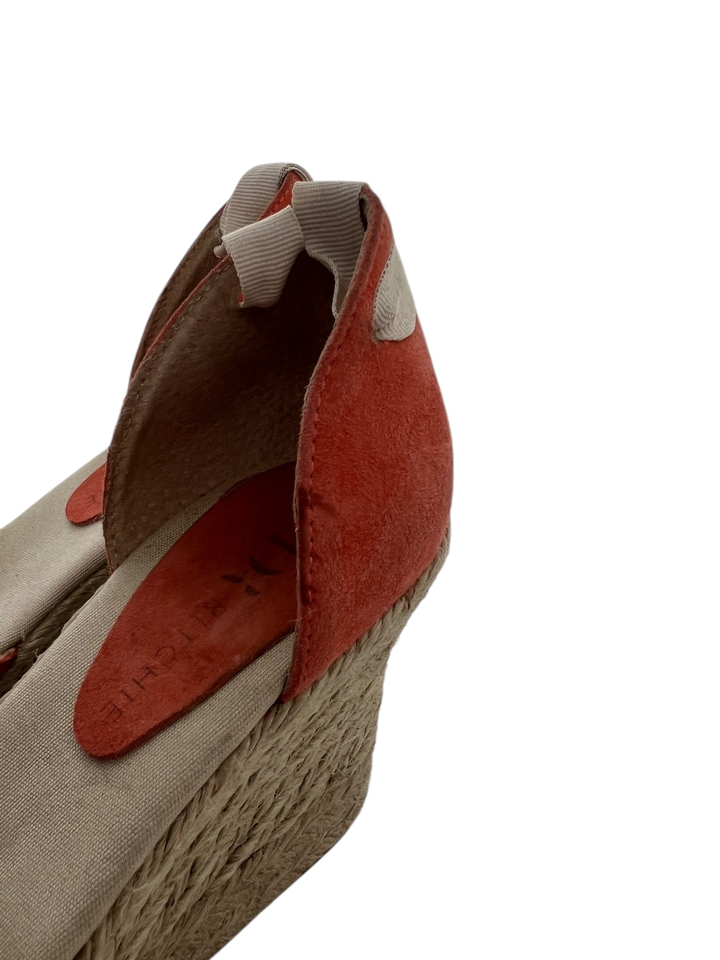 Dida Ritchie Suede Wedge Espadrille, Sz 38