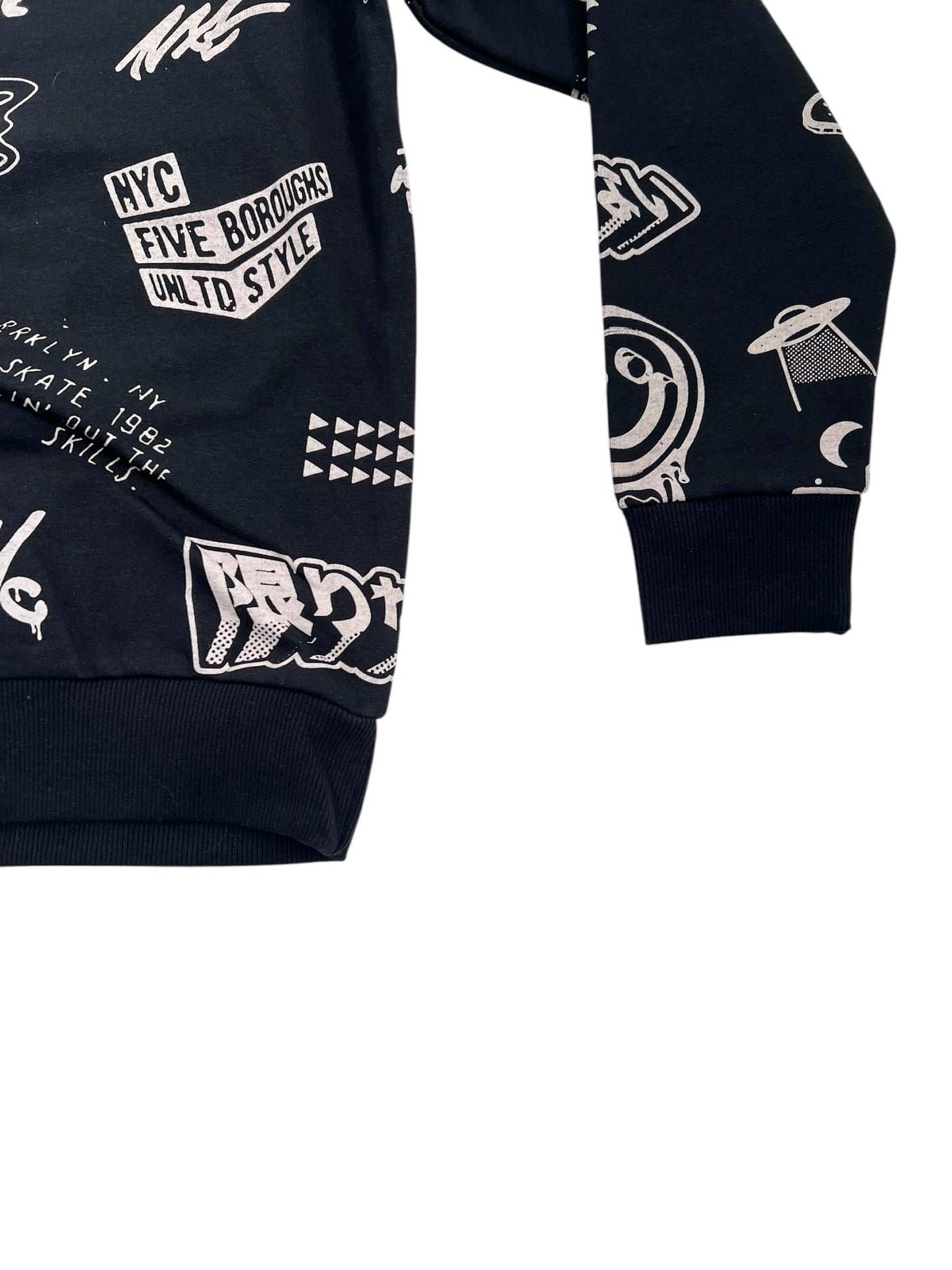 Next Graffiti Sweatshirt, Age 10