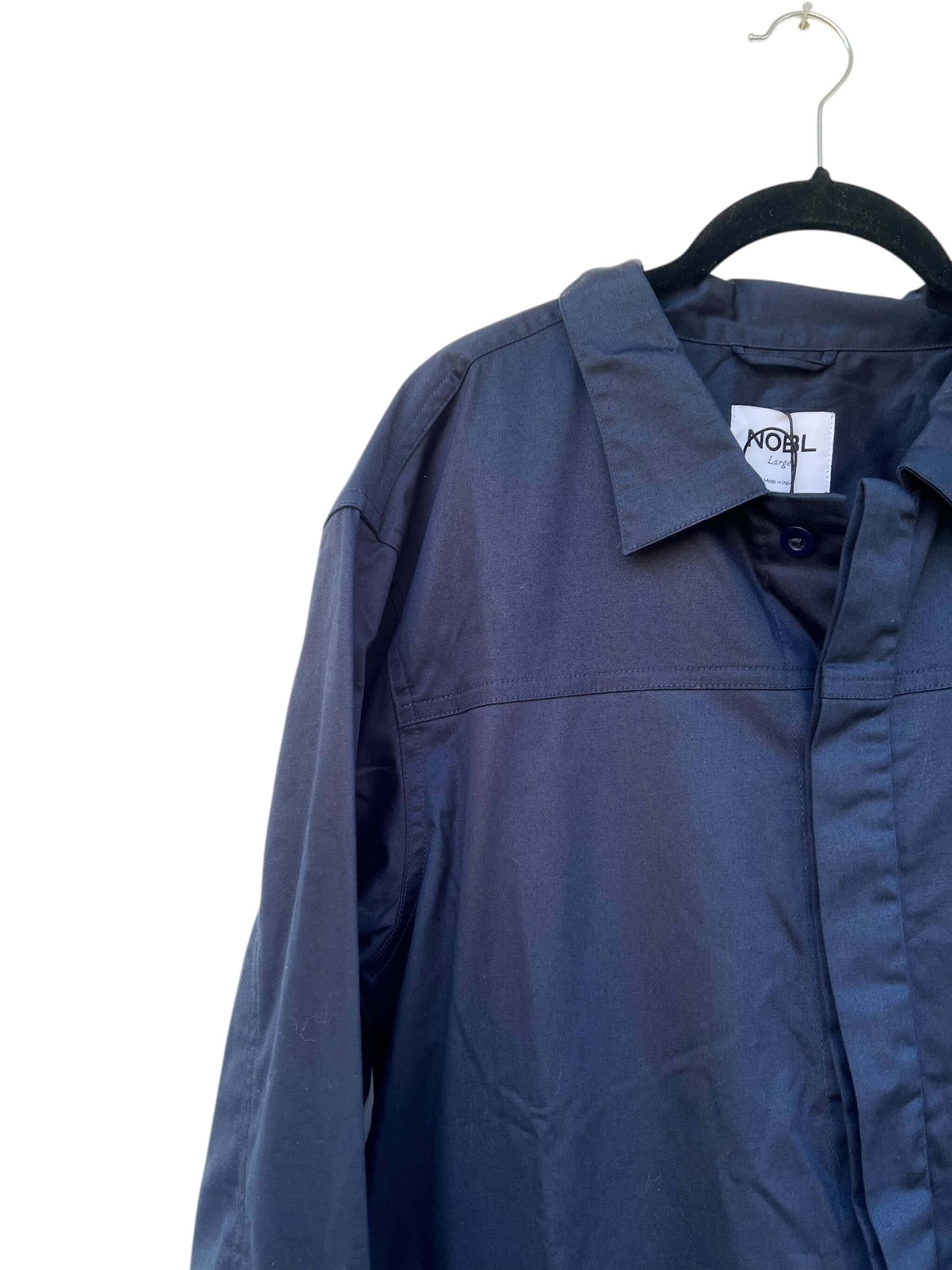 NOBL Long Line Coat, Sz L (New with Tags)