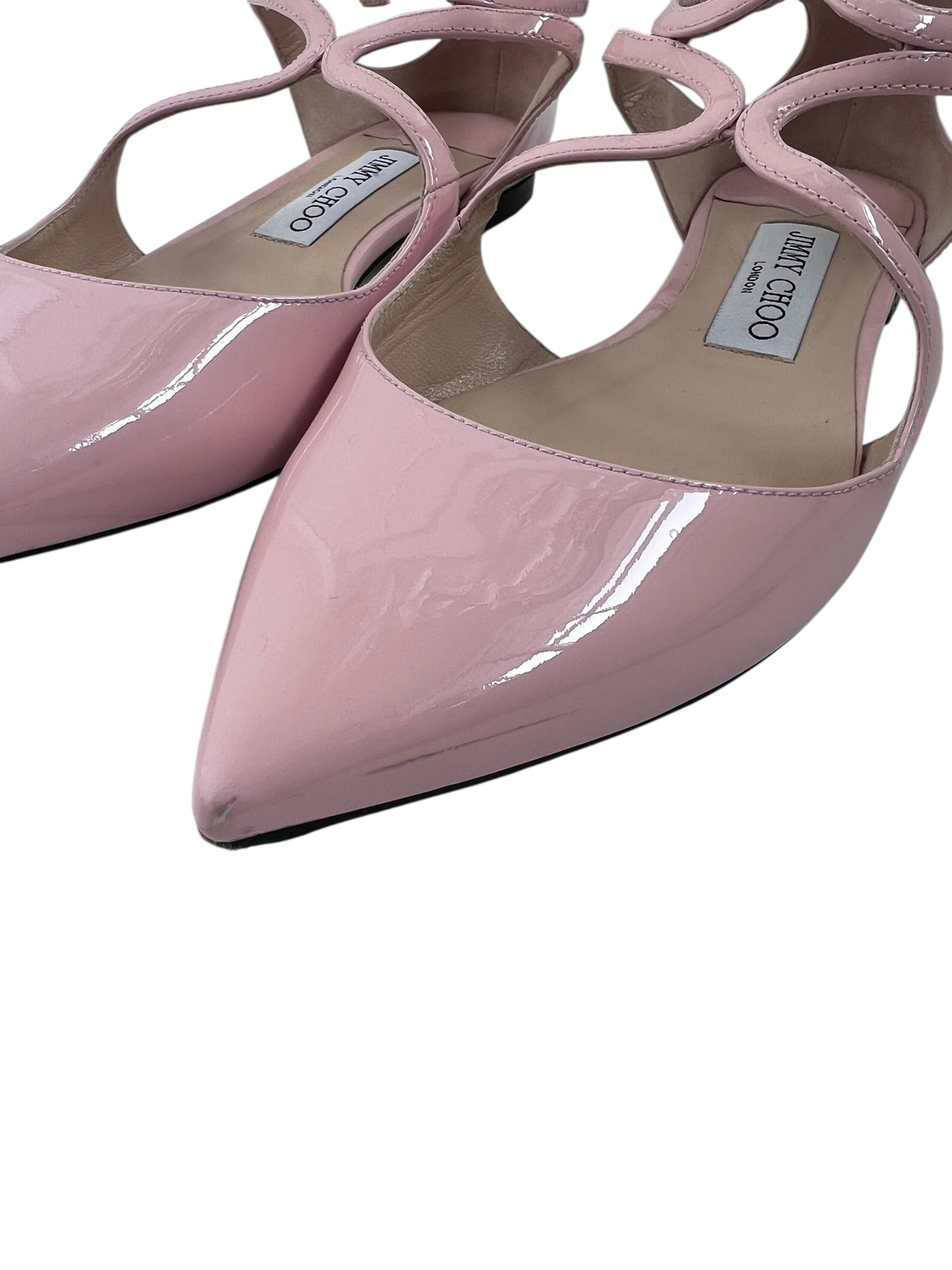 Jimmy Choo Lancer Flats, Sz 37.5