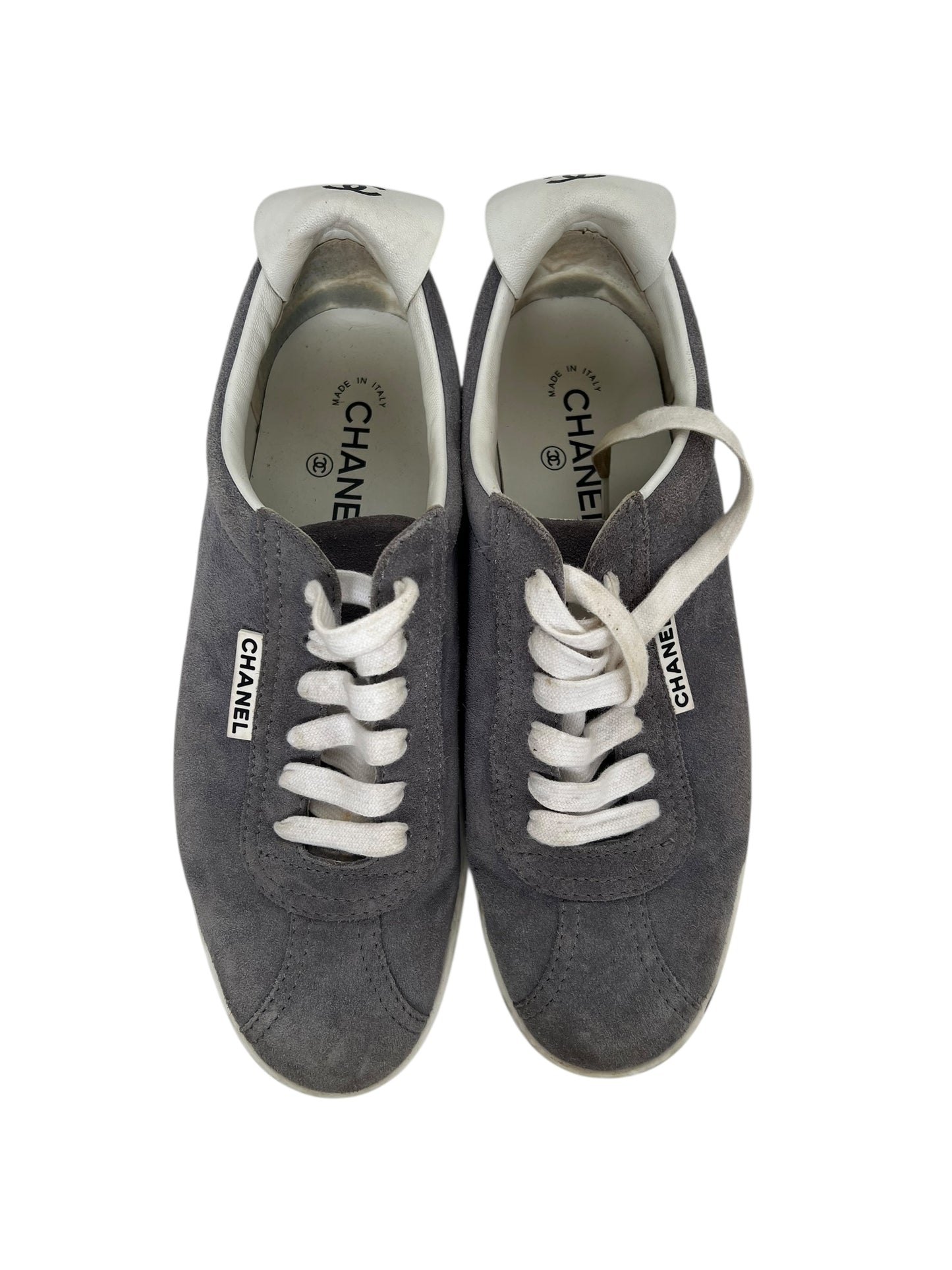 Chanel Suede Trainers, Sz 40