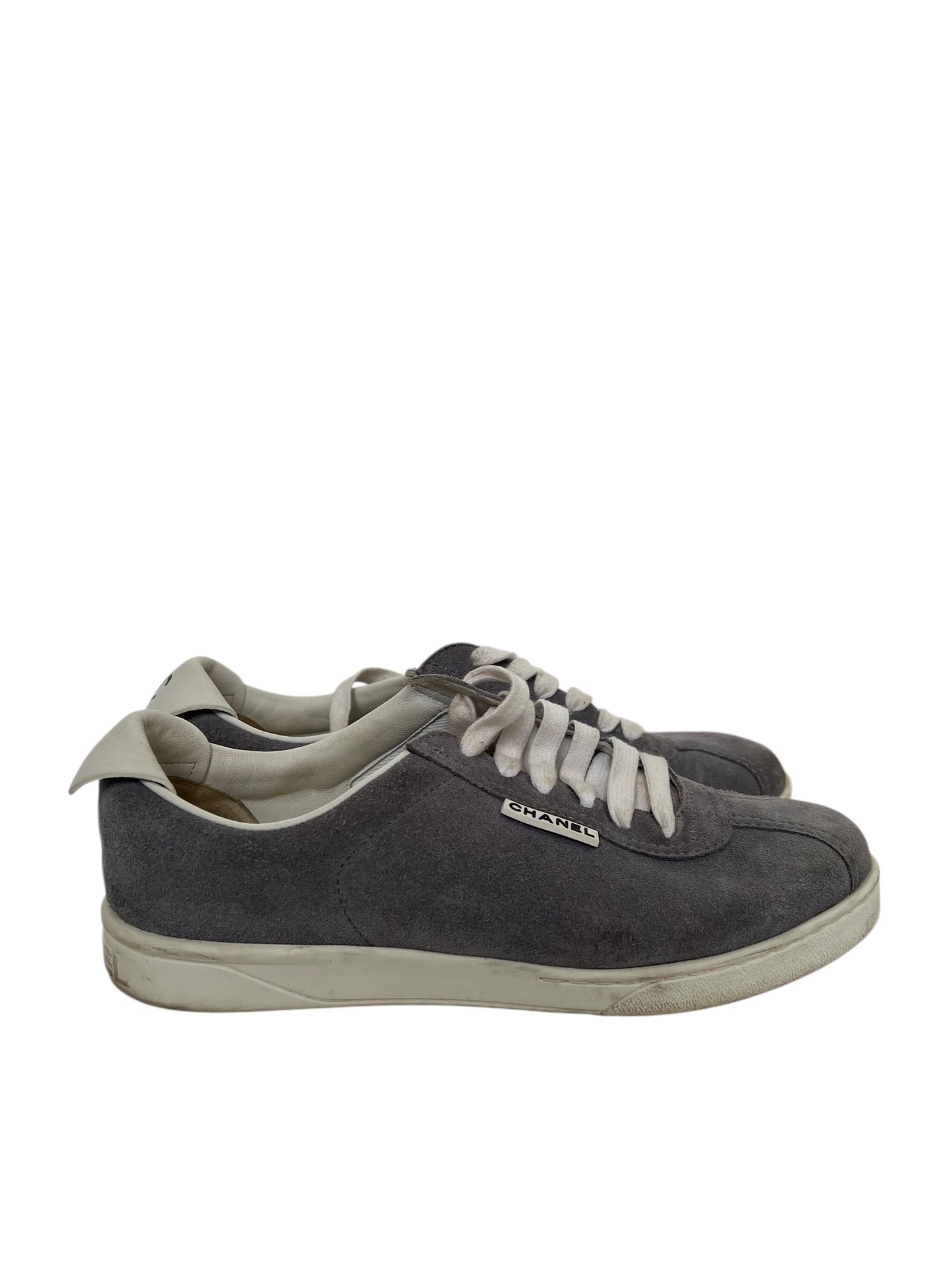 Chanel Suede Trainers, Sz 40