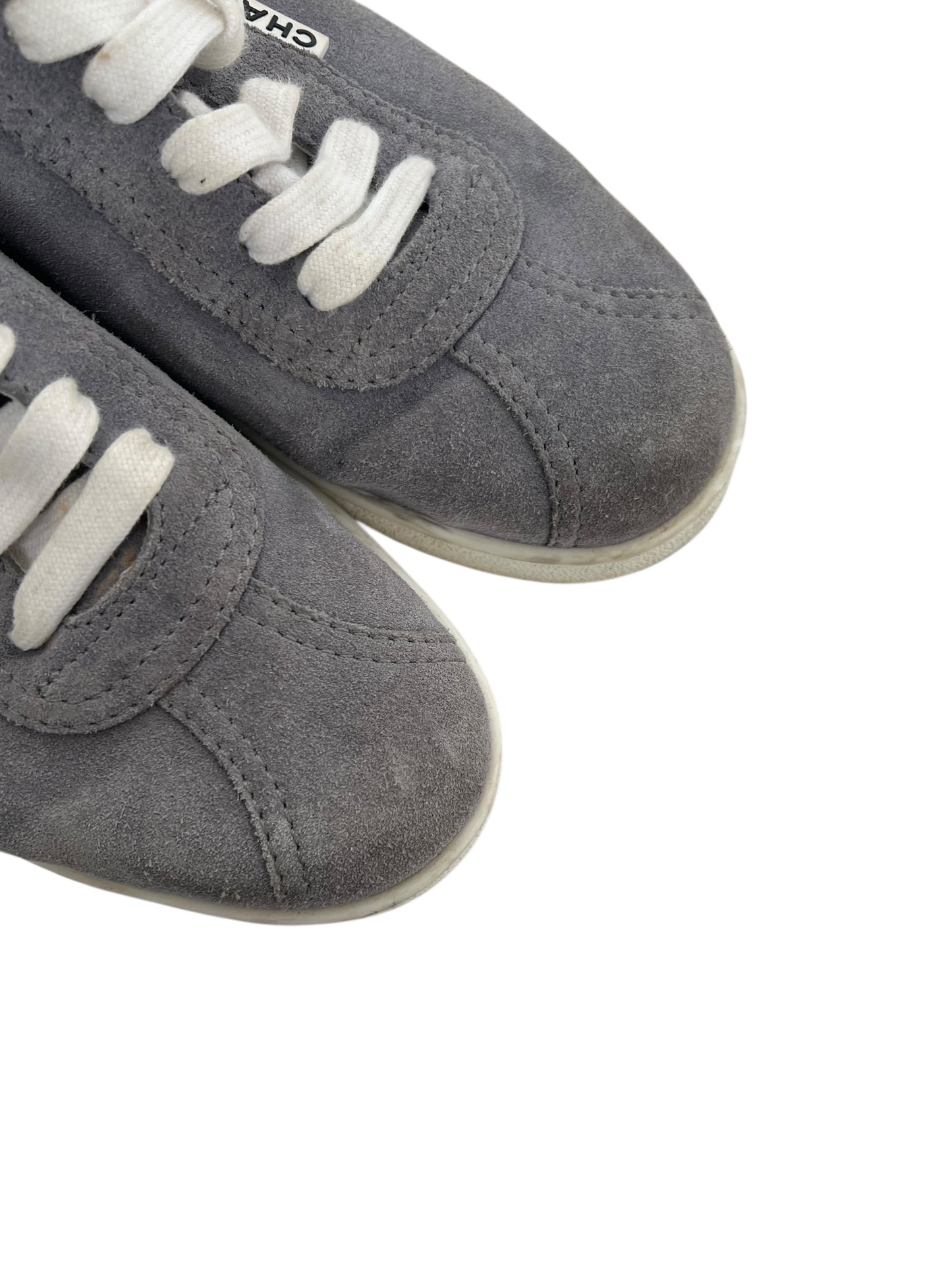 Chanel Suede Trainers, Sz 40