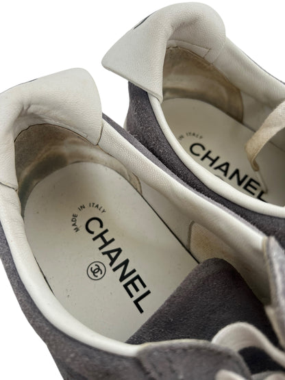 Chanel Suede Trainers, Sz 40