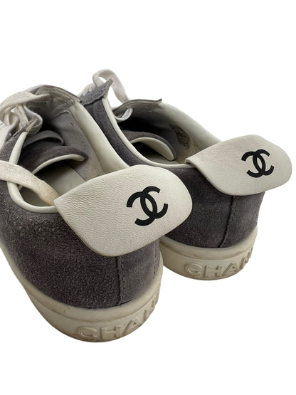 Chanel Suede Trainers, Sz 40
