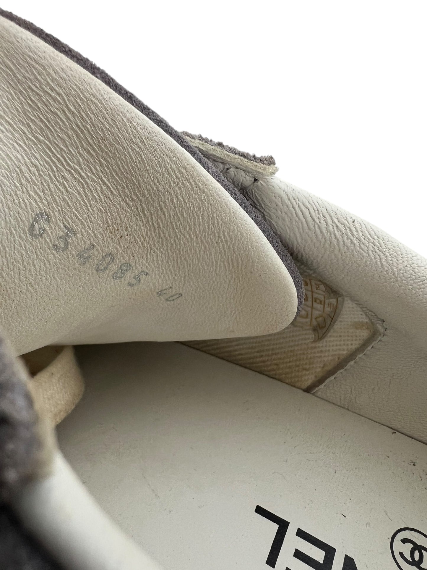 Chanel Suede Trainers, Sz 40