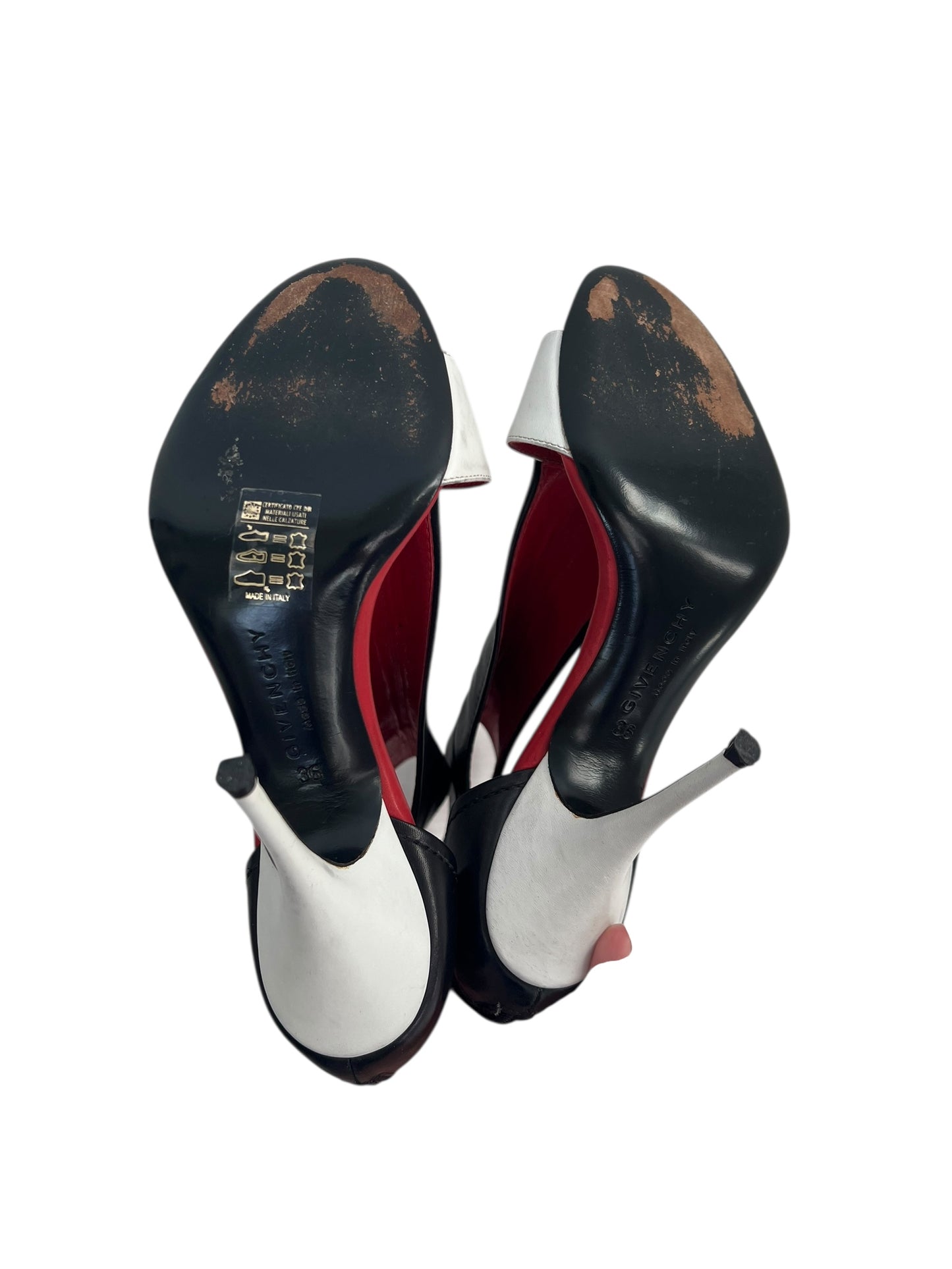 Givenchy Cut Out Heels, Sz 36